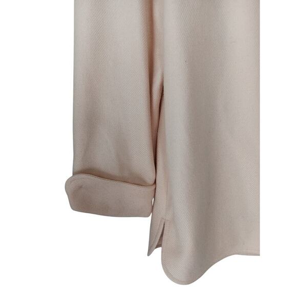 Vintage Escada Jacket Blazer Apricot Cashmere Silk Blend Button Front Size 42 - Picture 11 of 16